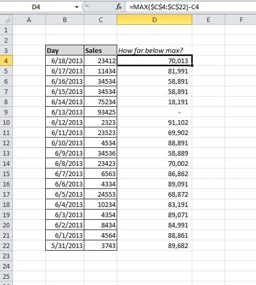 How to use fixed references in Excel - AAT Comment