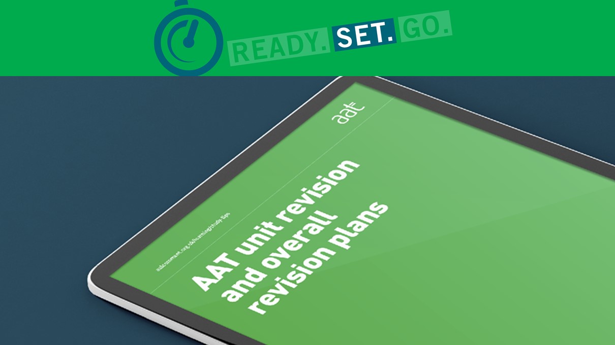Revise smarter not harder with the AAT revision plans - AAT Comment
